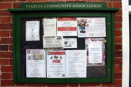 Viables Community Association Notice Board